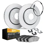 422240004 - : DFC GEOSPEC Coated Rotor- HD Brake Pad - Hardware and Sensor for DYNAMIC FRICTION Image