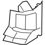 DT1Z1731010CA - Body: Upper Trim for Ford: Transit Connect Image