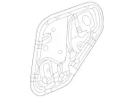 2387200308 - : Cover, Inner Door Panel for Mercedes-Benz Image
