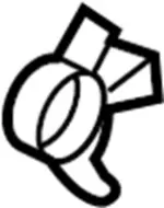 155200661 - Body: Lock Cable Clip for INFINITI: FX35, FX37, FX50, J30, Q50, QX70 Image