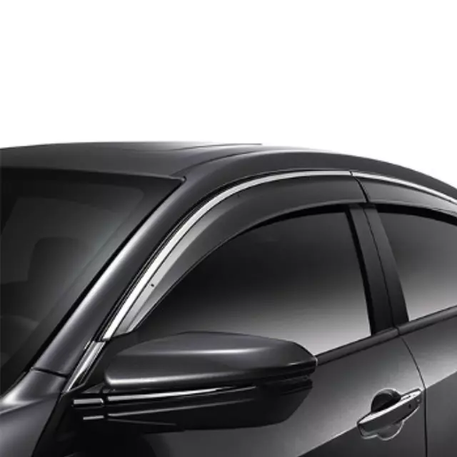 8R04TBA101 - Exterior: 2016-2022 Honda - Air Deflectors Side Windows for Honda: Civic, Insight Image
