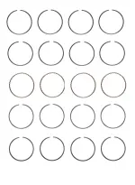 S99514STD - : Engine Piston Ring Set for Enginetech Image