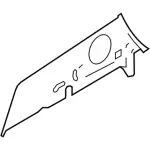 AE9Z74312A18AA - Body: Interior Quarter Panel Trim Panel Insert for Lincoln: MKT Image