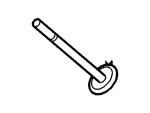 XW4Z6505AA - : Exhaust Valve for FORD Image