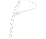 2577301601 - : Fixed Glass for Mercedes-Benz Image