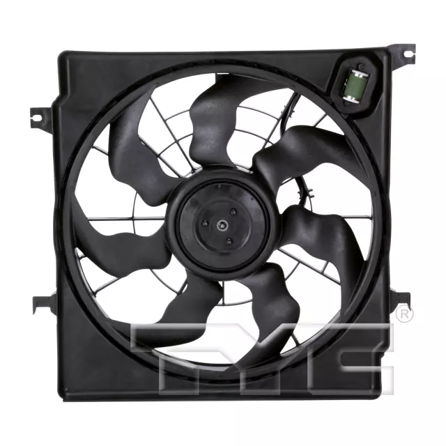 622620 - Cooling Systems: TYC Dual Radiator and Condenser Fan Assembly for TYC Image