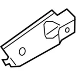 FR3Z7628153A - Body: Panel Reinforced for Ford: Mustang Image