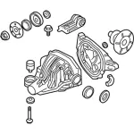 FL1Z4010B - Universals &amp; Rear Axle: Axle Housing for Ford: Expedition | Lincoln: Navigator Image