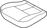 87350AC700 - : Lower Seat Assembly for INFINITI: G35 Image