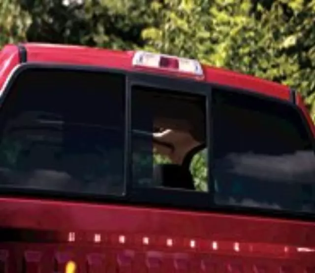 AL3Z15422B30B - : 04 thru 14 Ford F-150 OEM Genuine Ford Power Rear Sliding Window Glass Kit for Ford: F-150 Image