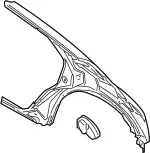 G8100CG060 - Body: Quarter Panel for INFINITI: FX35, FX45 Image