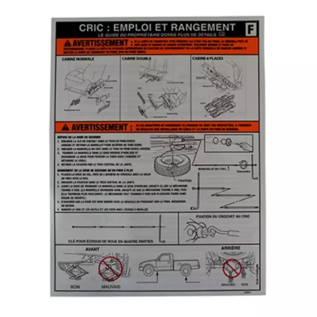 Label - Ford (9L3Z-17A083-B)