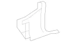 21268005069051 - Body: Kick Panel Trim for Mercedes-Benz Image