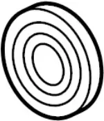 550441CA0B - : Lower Control Arm Stopper for Infiniti Image