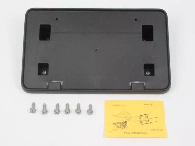 5288793AC - Frames and Bumpers: Package License Plate for Mopar Image image