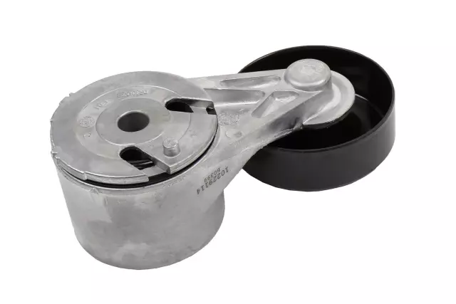 10229114 - : Drive Belt Tensioner for Chevrolet: Astro, Blazer, C1500, C2500, C3500, C3500HD, G10, G20, G30, K1500 Pickup, K2500 Pickup, K3500 Pickup, P20, P30, S10, S10 Blazer, Suburban C1500, Suburban C2500, Suburban K1500, Suburban K2500, Suburban R10, Suburban R1500, Suburban R20, Suburban R2500, Suburban V10, Suburban V1500, Suburban V20, Suburban V2500, Tahoe | GMC: C1500 Pickup, C2500 Pickup, C3500 Pickup, C3500HD, G1500, G2500, G3500, Jimmy, Jimmy S15, K1500 Pickup, K2500 Pickup, K3500 Pickup, P2500, P3500, S15, Safari, Sonoma, Suburban C1500, Suburban C2500, Suburban K1500, Suburban K2500, Suburban R1500, Suburban R2500, Syclone, Typhoon, V1500 Suburban, V2500 Suburban, Yukon | Oldsmobile: Bravada Image