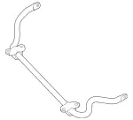 2533230065 - Springs, Suspension and Hydraulic Components: Torsion Bar for Mercedes-Benz: GLC300, GLC43 AMG, GLC63 AMG, GLC63 AMG S Image