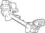 492004GA3C - Steering: Rack And Pinion Assembly for INFINITI: Q50 Image