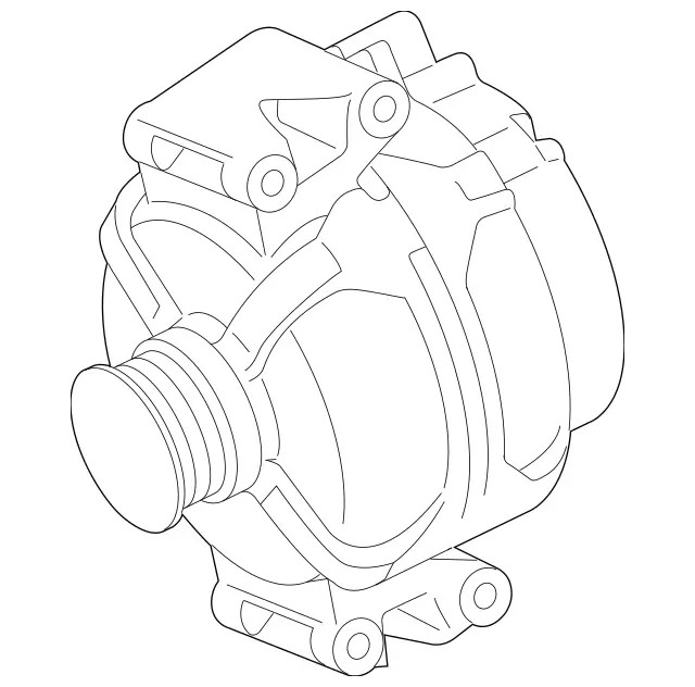 14154390280 - : Remanufactured Alternator for Mercedes-Benz Image