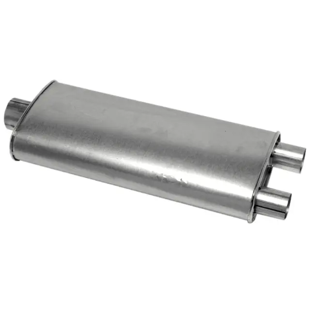 17195 - : SoundFX Universal Universal Exhaust Muffler 3" Inlet (ID) 2.25" Outlet (ID) for Walker Exhaust Image
