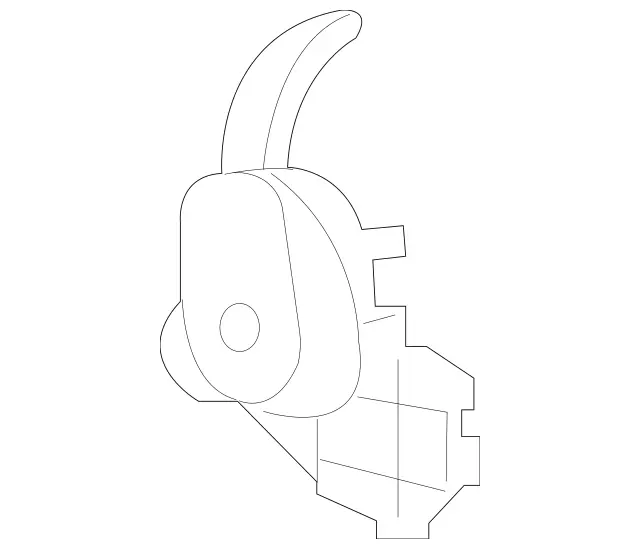 2308300433 - Heating and Ventilation: Actuation for Mercedes-Benz: SL500, SL55 AMG, SL550, SL600, SL63 AMG, SL65 AMG, SLR McLaren Image image