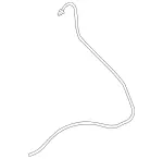 2105409835 - : Cable for Mercedes-Benz Image