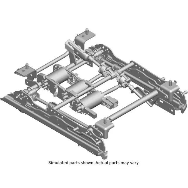 20779107 - Body: Seat Track for Cadillac: Escalade, Escalade ESV, Escalade EXT | Chevrolet: Avalanche, Silverado 1500, Silverado 2500 HD, Silverado 3500 HD, Suburban 1500, Suburban 2500, Tahoe | GMC: Sierra 1500, Sierra 2500 HD, Sierra 3500 HD, Yukon, Yukon XL 1500, Yukon XL 2500 | Hummer: H2 Image