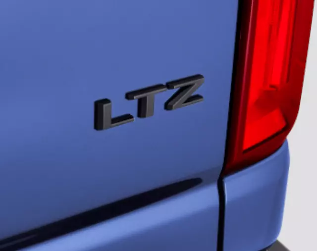 85592709 - Exterior: Silverado Duramax Ltz Emblem Package - Black for Chevrolet: Silverado 1500, Silverado 1500 LTD Image