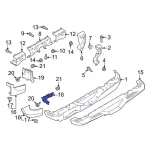 M2DZ17D943A - Body: Side Bracket for Ford: Bronco Image
