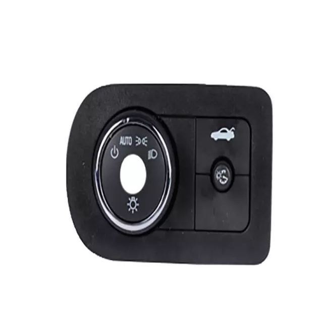 Ebony Headlamp and Instrument Panel Dimmer Switch with Housing - GM (25821302)