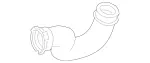 9065282582 - Fuel System: Inter-cooler Hose for Mercedes-Benz Image