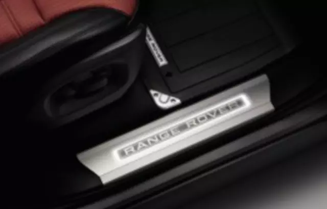 VPLGS0261 - : Sill Treadplates, Illuminated, Vehicle Set for Land-Rover Image