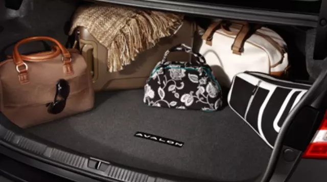 PT2060713320 - : 2013-2017 Toyota Rear Carpet Cargo Area Mat Black Avalon for Toyota: Avalon Image