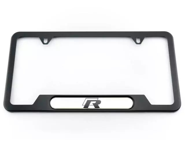 5H0071801 - : License Plate Frame - New Style R Logo for Volkswagen Image
