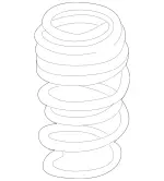 2423210204 - : Helical Spring for Mercedes-Benz: B Electric Drive, B250e, GLA250 Image