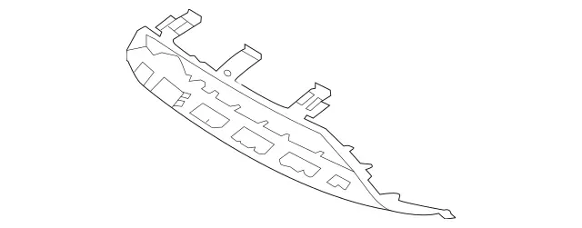 1678851806 - Attachment Parts: Basic Carrier, Bumper for Mercedes-Benz: GLS450, GLS580, GLS63 AMG, Maybach GLS600 Image image