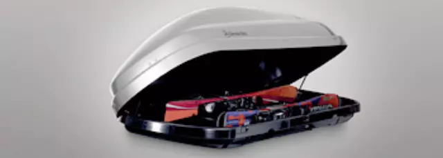 8404818 - Roof Carrier Systems: Ski Holder for Mercedes-Benz: C250, C300, C350, C350e, C400, C450 AMG, C63 AMG, CLS400, CLS550, CLS63 AMG, CLS63 AMG S, E250, E350, E400, E550, E63 AMG, E63 AMG S, GL320, GL350, GL450, GL550, GL63 AMG, GLE300d, GLE350, GLE400, GLE43 AMG, GLE450 AMG, GLE550e, GLE63 AMG, GLE63 AMG S, GLK250, GLK350, GLS350d, GLS450, GLS550, GLS63 AMG, ML250, ML350, ML400, ML550, ML63 AMG Image