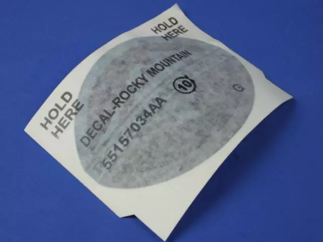 - DECAL | Mopar 55157034AA - Mopar (55157034AA)