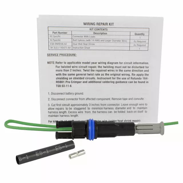 Wire Assembly - Ford (AU2Z-14S411-VA)