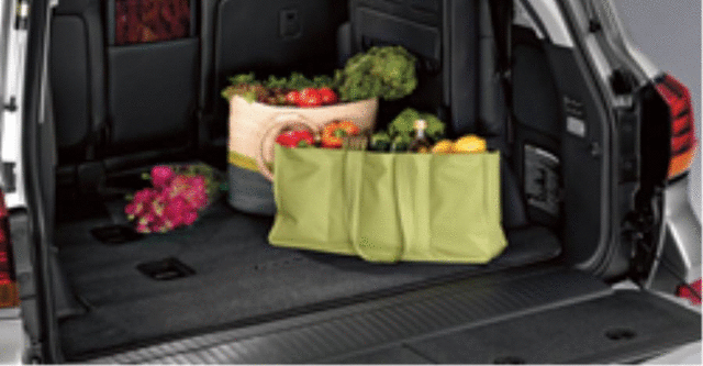 PT2066019050 - Interior: Carpet Floor Mats - Black - W/ Third Row for Lexus: LX570 Image