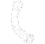 1775010701 - : Coolant Line for Mercedes-Benz: CLA45 AMG, CLA45 AMG S, GLA45 AMG Image