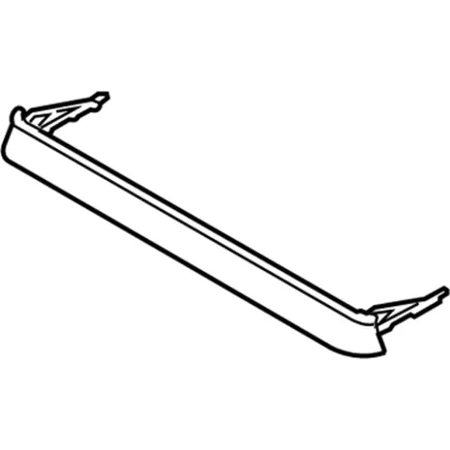 FL3Z16500A26D - : Air Deflector for Ford: Expedition, F-150, F-150 Lightning, F-250 Super Duty, F-350 Super Duty, F-450 Super Duty | Lincoln: Navigator Image