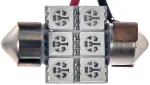3175RSMD - Electrical, Lighting and Body: 3175 Red 5050SMD 6 LED Bulb for Dorman Image