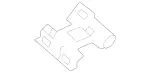1908260000 - Attachment Parts: Holder for Mercedes-Benz Image