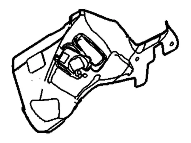 BB5Z3C071A - : 2011-2019 Ford Insulator for Ford: Explorer, Police Interceptor Utility Image