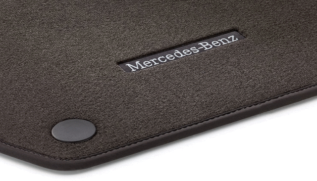 25368028028T85 - : Velour Floor Mats Classic, Set, 4-Piece for Mercedes-Benz Image