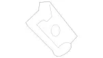 39919070 - Trim and Lining: Retaining Clamp for Mercedes-Benz: GLC300, GLC43 AMG, GLC63 AMG, GLC63 AMG S Image