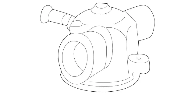 1192011530 - Cooling System: Thermostat Housing for Mercedes-Benz Image