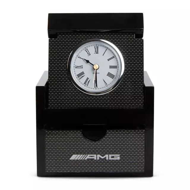 Mer AMG Carbon Fiber Clock With Keepsake - Mercedes-Benz (1525014-00)
