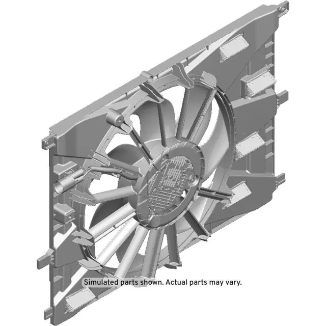 60002452 - : Engine Cooling Fan for Buick: Encore GX | Chevrolet: Trailblazer Image